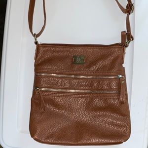 S&CO Brown Crossbody Bag
